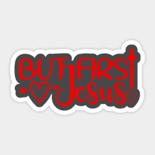 Jesus God Christian T-Shirt Sticker